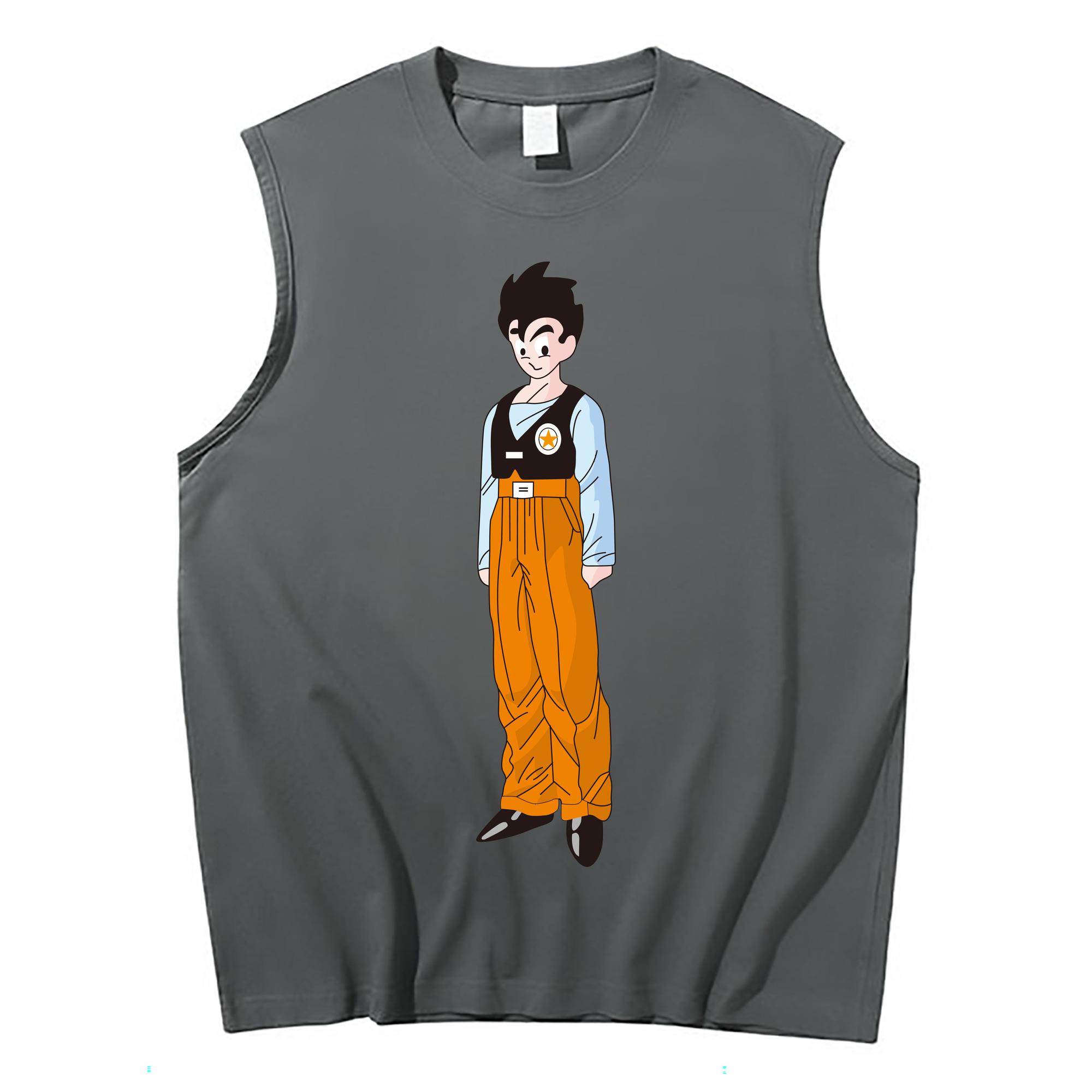 （画像用） ドラゴンボール DRAGON BALL コットン100％タンクトップ（フロントプリント）